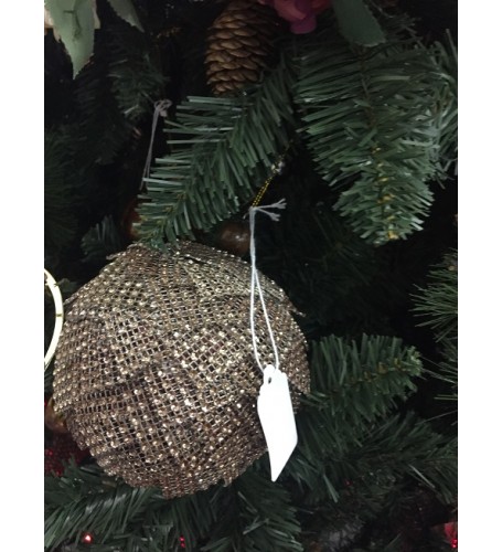 BROWN BLING ACORN - SMALL 